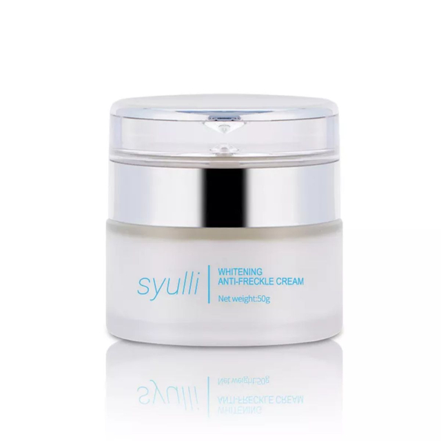 ฉลากส่วนตัววิตามินซีไวท์เทนนิ่งริ้วรอยสิว Dark Spot Remover ผิวดำฟอกสีผิว Anti Aging Face Cream