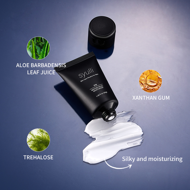 ชุดดูแลผิวผู้ชายฉลากส่วนตัวรักษาสิววิตามินซีธรรมชาติอินทรีย์มอยซ์เจอไรเซอร์ไวท์เทนนิ่งต่อต้านริ้วรอยสำหรับการเดินทางของขวัญ