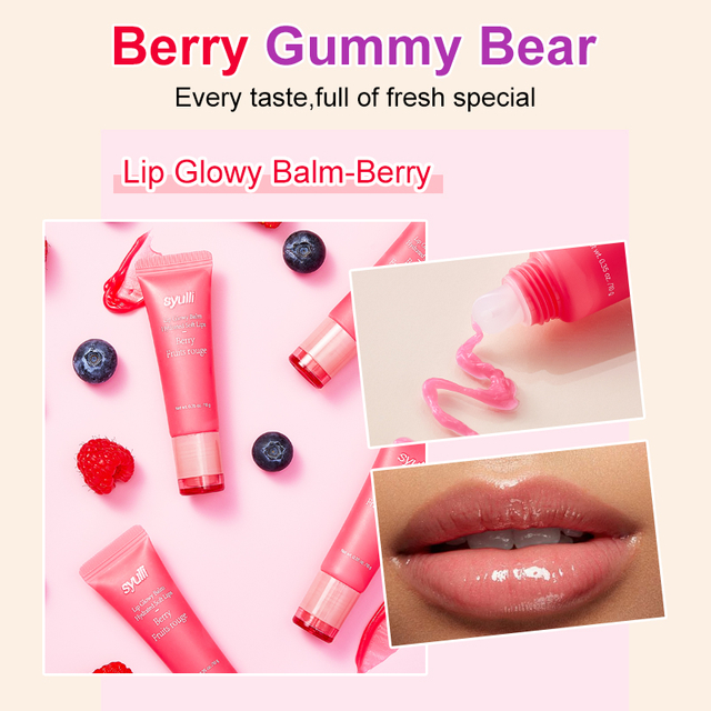 Syulli Lip Glowy Balm – เบอร์รี่ แอนด์ กัมมี่ แบร์