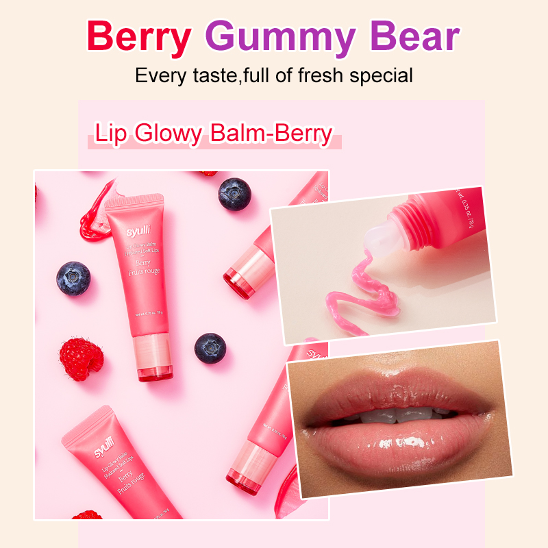 Syulli Lip Glowy Balm – เบอร์รี่ แอนด์ กัมมี่ แบร์