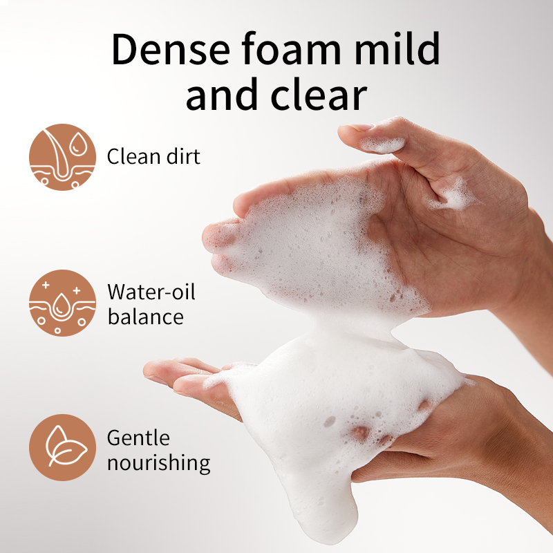 ฉลากส่วนตัวผู้ชายทำความสะอาดผิวหน้าอย่างล้ำลึก สิวหัวดำ Remover ควบคุมความมัน น้ำยาทำความสะอาดใบหน้า ล้างหน้าสำหรับผู้ชาย