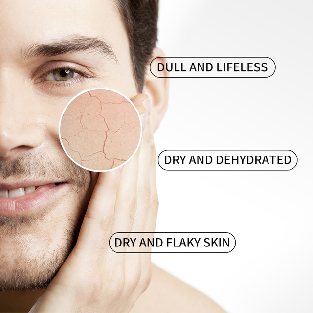 ชุดผลิตภัณฑ์ดูแลผิวหน้าออร์แกนิกสำหรับผู้ชายพร้อม Dark Circle Defense Exfoliating Rub บาล์มให้ความชุ่มชื้น